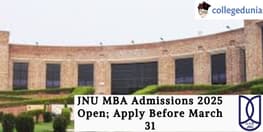JNU MBA Admissions 2025 Open